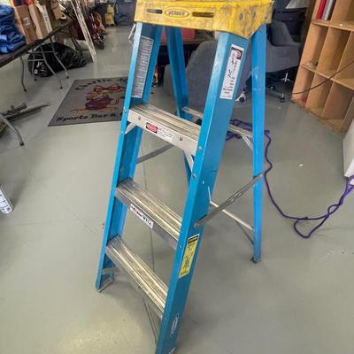 Werner 3 Step folding 46" T Ladder