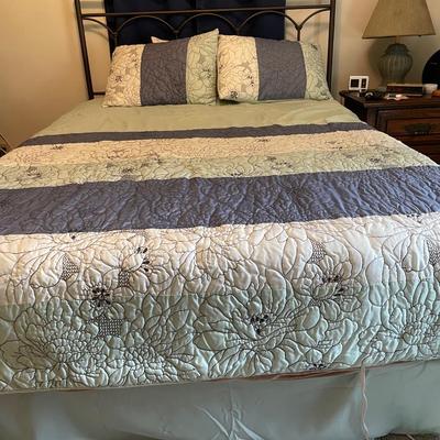 Queen size (Adjustable) mattress and bed frame