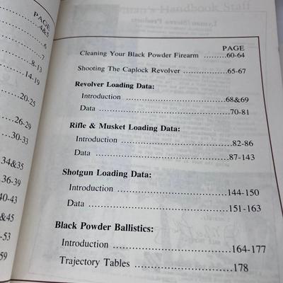 Lymans  Black Powder handbook
