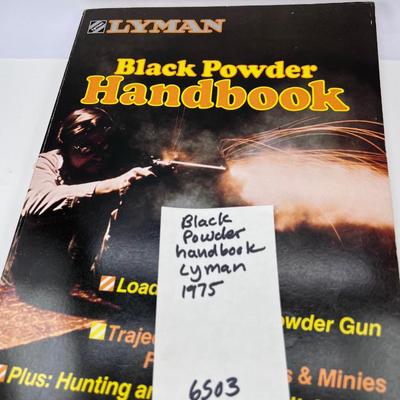Lymans  Black Powder handbook