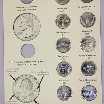 1999 - 2008 Commemorative  State Quarters