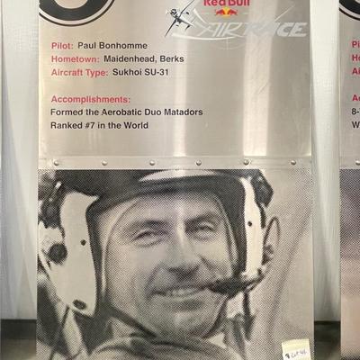 Red Bull Metal Air Race Art - #6 Paul Bonhomme