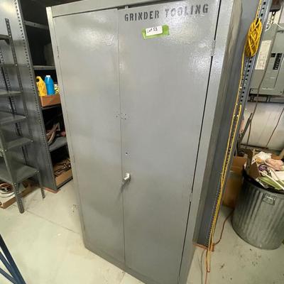 Metal Cabinet with 2 doors