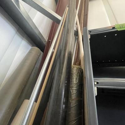 Misc. Lot of Long PVC & Metal Pipes