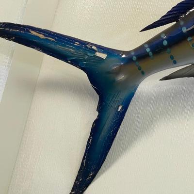 Blue Sailfish 8 foot 5 inches long - Taxidermy Piece