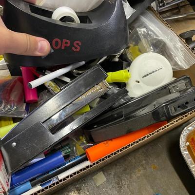 2 Boxes of Misc. Office Supplies