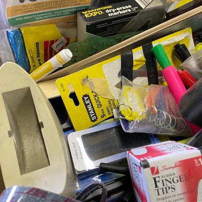 2 Boxes of Misc. Office Supplies