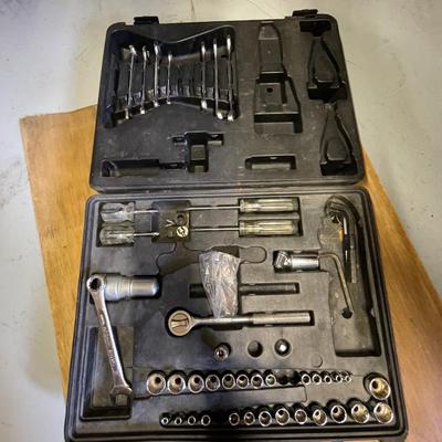 Socket & Wrench Set in Case