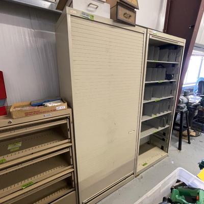 Wright Line Storage Cabinet w/rolling door