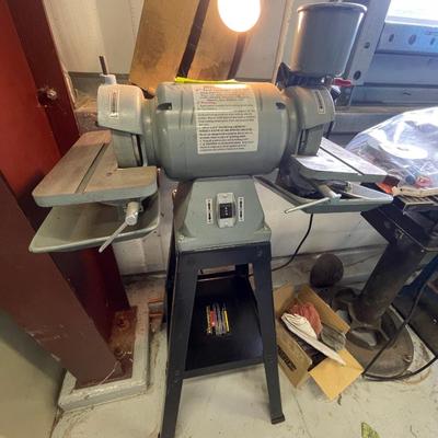 Central Machinery 6" Tool/Bench Grinder on stand
