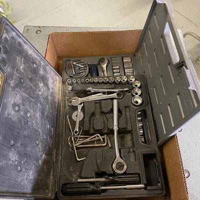 Lot of 2 Wrench & Socket Sets - Not Complete