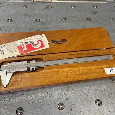 Starrett Measuring Caliper #123 in Box