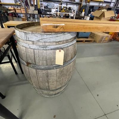 Wood Barrel Wine Bar - 3 Pieces total