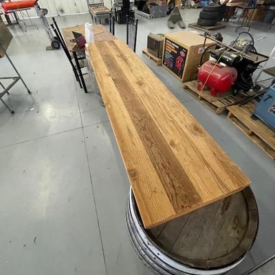 Wood Barrel Wine Bar - 3 Pieces total