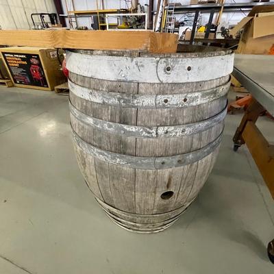 Wood Barrel Wine Bar - 3 Pieces total