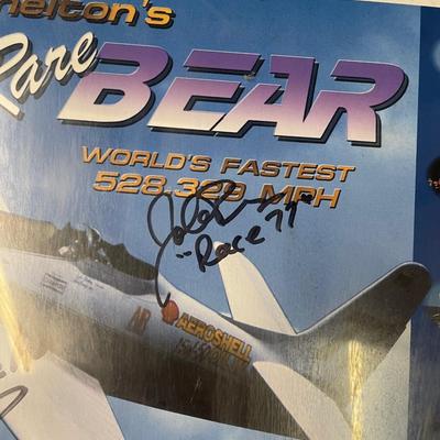 Lyle Shelton's Rare Bear signed Poster