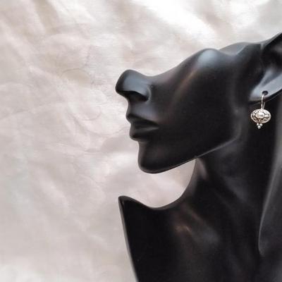 London Blue Topaz 925 Earrings