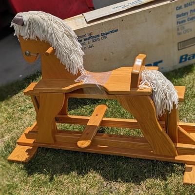 Amish Made Rocking Horse