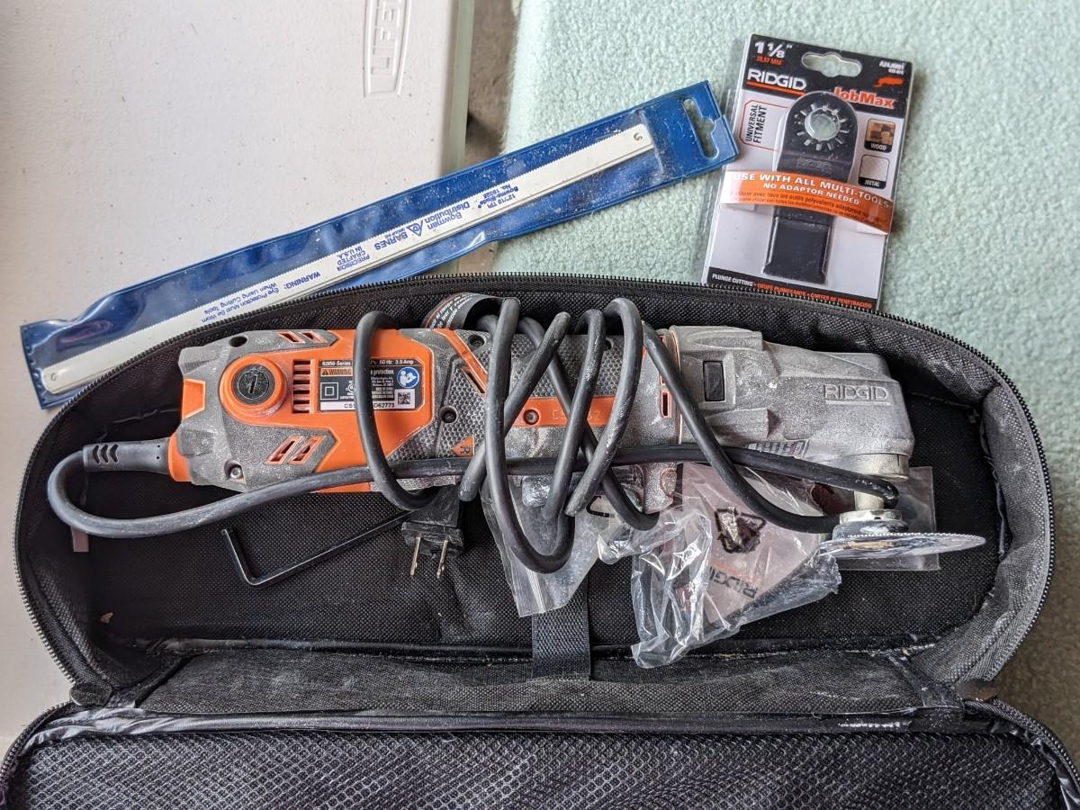 Ridgid MultiTool R2850Series B JobMax Corded Oscillating Tool