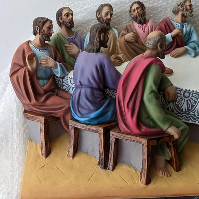 The Last Supper Jesus Statue Sculpture