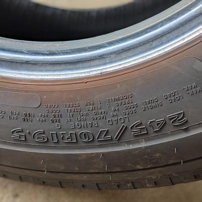 2 New Goodyear G670 RV Tires 245/70R19.5