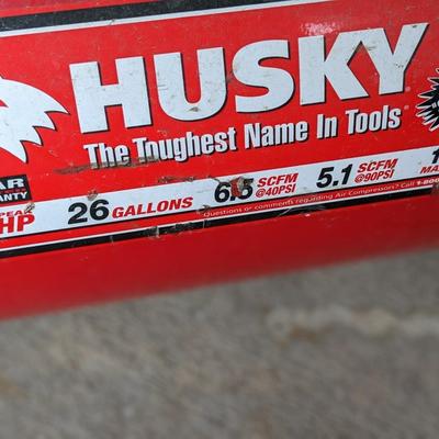 Husky 26gal Air Compressor