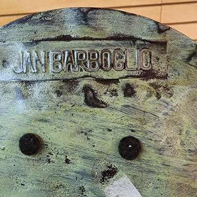 Set of 4 Jan Barboglio Metal Plates