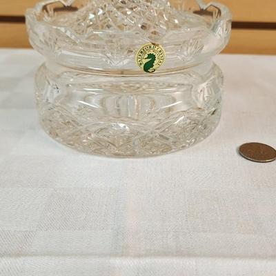 Waterford Covered Butter Dish