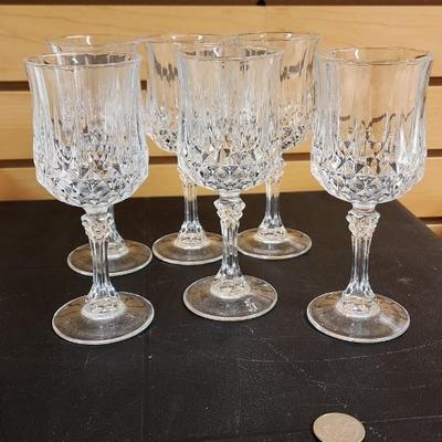 Set of 6 Waterford? Wine Glasses