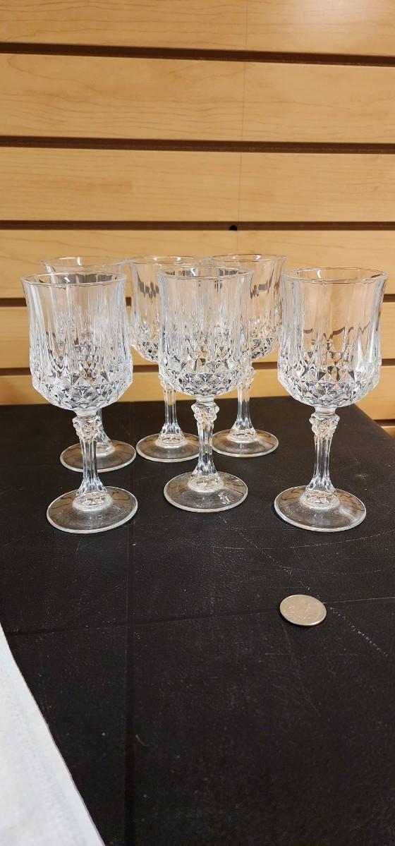 Set of 6 Waterford? Wine Glasses