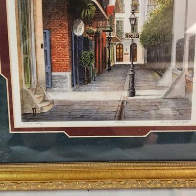 Set of 2- New Orleans Street Scenes by Gail Bryant Fille.