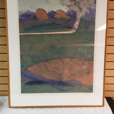 Landscape #1 1985 signed and numbered