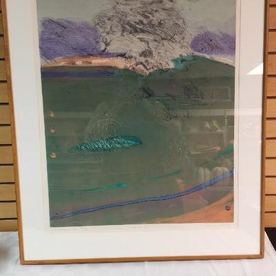 Landscape #2 1985 signed and numbered