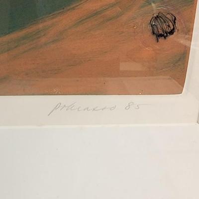 Landscape #2 1985 signed and numbered