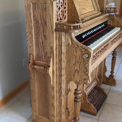 1901 Beckwith Pedal Organ