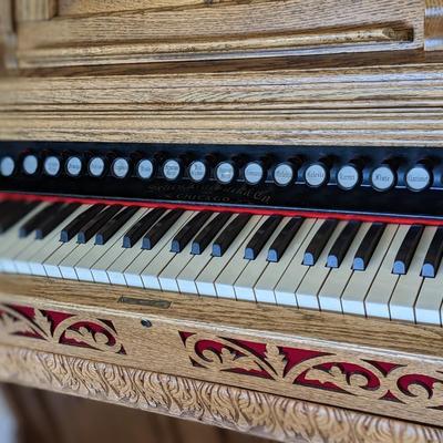 1901 Beckwith Pedal Organ