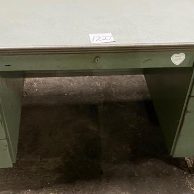 Vintage Metal Desk