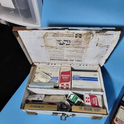 Vintage First Aid Kits & Contents