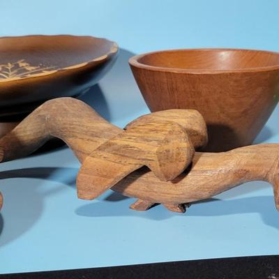 Vintage Wooden Items Lot