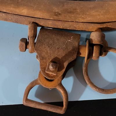 Antique Wooden Yokes & Noddy