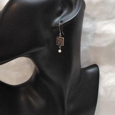 Kevin & Anna Cultured Pearl 950 Earrings