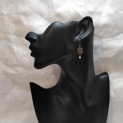 Kevin & Anna Cultured Pearl 950 Earrings