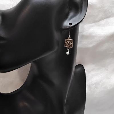 Kevin & Anna Cultured Pearl 950 Earrings