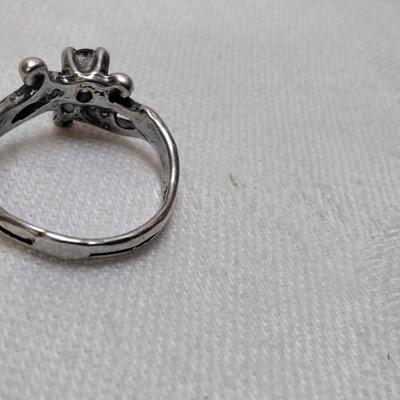 Antique Citrine 925 Ring Size 5.5