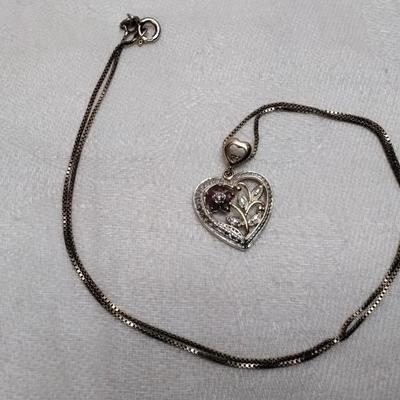 Ross Simons Ruby Gold Vermeil 18" Necklace