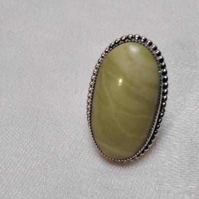 Rare Green Turquoise LSP CO. 925 Ring Size 5