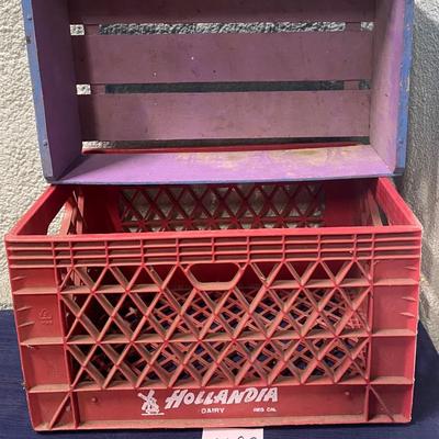 Vintage Milk Crate