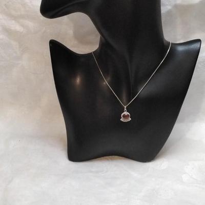 Antique Carnelian 18" 925 Necklace