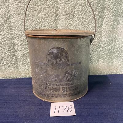 Vintage Minnow Bucket