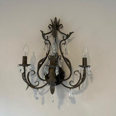 Restoration Hardware Sconces - Antique Pewter